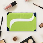 A Minimalist Pattern With Simple Lines And Shapes, Creating A Clean And Modern Aesthetic 02 Cosmetic Bag (Medium)