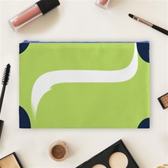 A Minimalist Pattern With Simple Lines And Shapes, Creating A Clean And Modern Aesthetic 02 Cosmetic Bag (Large) from ArtsNow.com Front