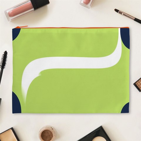 A Minimalist Pattern With Simple Lines And Shapes, Creating A Clean And Modern Aesthetic 02 Cosmetic Bag (XL) from ArtsNow.com Front