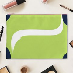 A Minimalist Pattern With Simple Lines And Shapes, Creating A Clean And Modern Aesthetic 02 Cosmetic Bag (XL) from ArtsNow.com Front