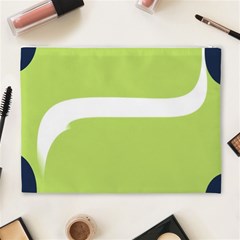 A Minimalist Pattern With Simple Lines And Shapes, Creating A Clean And Modern Aesthetic 02 Cosmetic Bag (XL) from ArtsNow.com Back