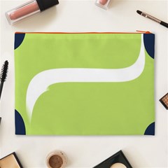 A Minimalist Pattern With Simple Lines And Shapes, Creating A Clean And Modern Aesthetic 02 Cosmetic Bag (XL) from ArtsNow.com Back