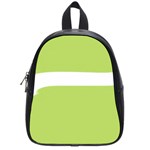 A Minimalist Pattern With Simple Lines And Shapes, Creating A Clean And Modern Aesthetic 02 School Bag (Small)