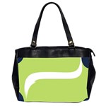 A Minimalist Pattern With Simple Lines And Shapes, Creating A Clean And Modern Aesthetic 02 Oversize Office Handbag (2 Sides)