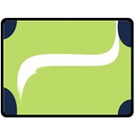 A Minimalist Pattern With Simple Lines And Shapes, Creating A Clean And Modern Aesthetic 02 Fleece Blanket (Large)