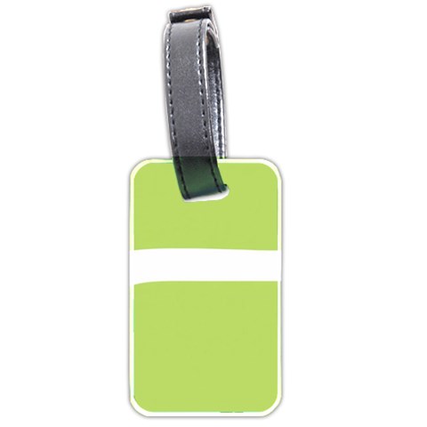 A Minimalist Pattern With Simple Lines And Shapes, Creating A Clean And Modern Aesthetic 02 Luggage Tag (two sides) from ArtsNow.com Front