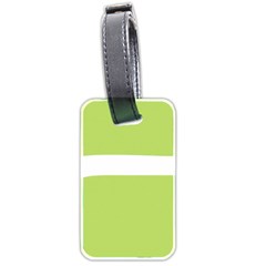 A Minimalist Pattern With Simple Lines And Shapes, Creating A Clean And Modern Aesthetic 02 Luggage Tag (two sides) from ArtsNow.com Front