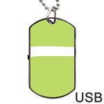 A Minimalist Pattern With Simple Lines And Shapes, Creating A Clean And Modern Aesthetic 02 Dog Tag USB Flash (One Side)