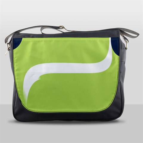 A Minimalist Pattern With Simple Lines And Shapes, Creating A Clean And Modern Aesthetic 02 Messenger Bag from ArtsNow.com Front