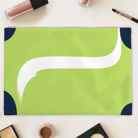 A Minimalist Pattern With Simple Lines And Shapes, Creating A Clean And Modern Aesthetic 02 Cosmetic Bag (XXL) from ArtsNow.com Front