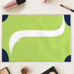 A Minimalist Pattern With Simple Lines And Shapes, Creating A Clean And Modern Aesthetic 02 Cosmetic Bag (XXL) from ArtsNow.com Front