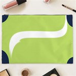 A Minimalist Pattern With Simple Lines And Shapes, Creating A Clean And Modern Aesthetic 02 Cosmetic Bag (XXL)