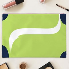 A Minimalist Pattern With Simple Lines And Shapes, Creating A Clean And Modern Aesthetic 02 Cosmetic Bag (XXL) from ArtsNow.com Back