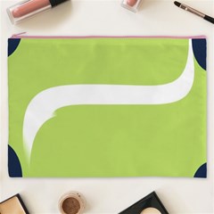 A Minimalist Pattern With Simple Lines And Shapes, Creating A Clean And Modern Aesthetic 02 Cosmetic Bag (XXXL) from ArtsNow.com Front