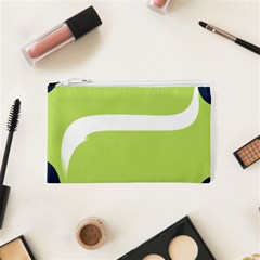 A Minimalist Pattern With Simple Lines And Shapes, Creating A Clean And Modern Aesthetic 02 Cosmetic Bag (XS) from ArtsNow.com Front