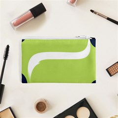 A Minimalist Pattern With Simple Lines And Shapes, Creating A Clean And Modern Aesthetic 02 Cosmetic Bag (XS) from ArtsNow.com Back