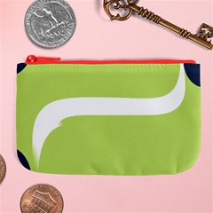 A Minimalist Pattern With Simple Lines And Shapes, Creating A Clean And Modern Aesthetic 02 Large Coin Purse from ArtsNow.com Front