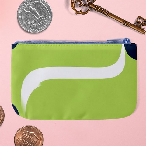 A Minimalist Pattern With Simple Lines And Shapes, Creating A Clean And Modern Aesthetic 02 Large Coin Purse from ArtsNow.com Back