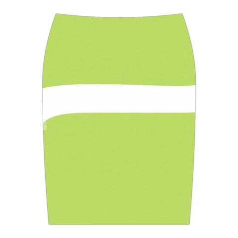 A Minimalist Pattern With Simple Lines And Shapes, Creating A Clean And Modern Aesthetic 02 Midi Wrap Pencil Skirt from ArtsNow.com Back