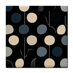 A Minimalist Pattern With Simple Lines And Shapes, Creating A Clean And Modern Aesthetic 03 Tile Coaster