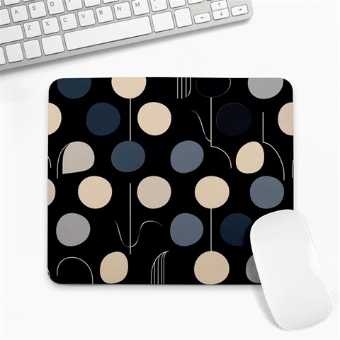 A Minimalist Pattern With Simple Lines And Shapes, Creating A Clean And Modern Aesthetic 03 Large Mousepad from ArtsNow.com Front