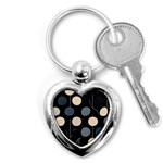 A Minimalist Pattern With Simple Lines And Shapes, Creating A Clean And Modern Aesthetic 03 Key Chain (Heart)