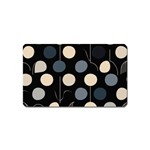 A Minimalist Pattern With Simple Lines And Shapes, Creating A Clean And Modern Aesthetic 03 Magnet (Name Card)