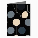 A Minimalist Pattern With Simple Lines And Shapes, Creating A Clean And Modern Aesthetic 03 Greeting Card