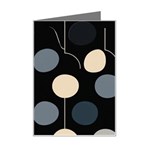 A Minimalist Pattern With Simple Lines And Shapes, Creating A Clean And Modern Aesthetic 03 Mini Greeting Card