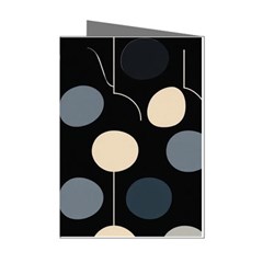 A Minimalist Pattern With Simple Lines And Shapes, Creating A Clean And Modern Aesthetic 03 Mini Greeting Cards (Pkg of 8) from ArtsNow.com Left