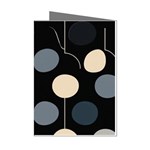 A Minimalist Pattern With Simple Lines And Shapes, Creating A Clean And Modern Aesthetic 03 Mini Greeting Cards (Pkg of 8)