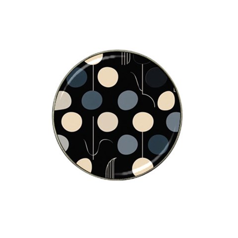 A Minimalist Pattern With Simple Lines And Shapes, Creating A Clean And Modern Aesthetic 03 Hat Clip Ball Marker from ArtsNow.com Front