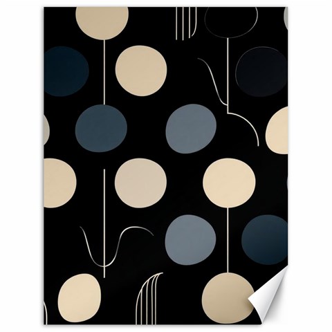 A Minimalist Pattern With Simple Lines And Shapes, Creating A Clean And Modern Aesthetic 03 Canvas 18  x 24  from ArtsNow.com 17.8 x23.08  Canvas - 1