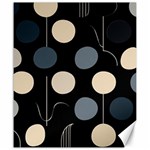 A Minimalist Pattern With Simple Lines And Shapes, Creating A Clean And Modern Aesthetic 03 Canvas 20  x 24 