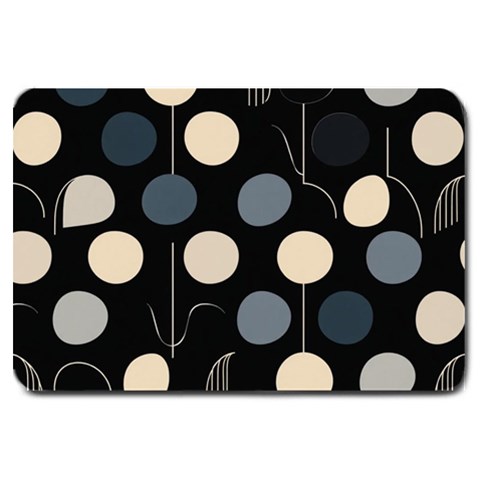 A Minimalist Pattern With Simple Lines And Shapes, Creating A Clean And Modern Aesthetic 03 Large Doormat from ArtsNow.com 30 x20  Door Mat