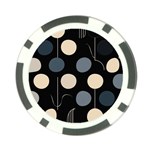 A Minimalist Pattern With Simple Lines And Shapes, Creating A Clean And Modern Aesthetic 03 Poker Chip Card Guard