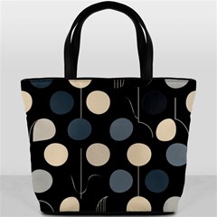 A Minimalist Pattern With Simple Lines And Shapes, Creating A Clean And Modern Aesthetic 03 Bucket Bag from ArtsNow.com Front