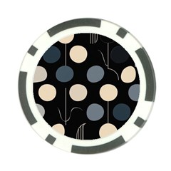 A Minimalist Pattern With Simple Lines And Shapes, Creating A Clean And Modern Aesthetic 03 Poker Chip Card Guard (10 pack) from ArtsNow.com Front