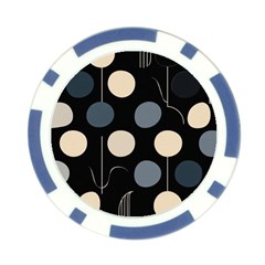 A Minimalist Pattern With Simple Lines And Shapes, Creating A Clean And Modern Aesthetic 03 Poker Chip Card Guard (10 pack) from ArtsNow.com Front