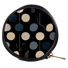 A Minimalist Pattern With Simple Lines And Shapes, Creating A Clean And Modern Aesthetic 03 Mini Makeup Bag from ArtsNow.com Front