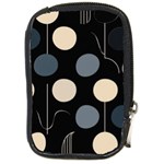 A Minimalist Pattern With Simple Lines And Shapes, Creating A Clean And Modern Aesthetic 03 Compact Camera Leather Case