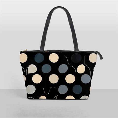 A Minimalist Pattern With Simple Lines And Shapes, Creating A Clean And Modern Aesthetic 03 Classic Shoulder Handbag from ArtsNow.com Front