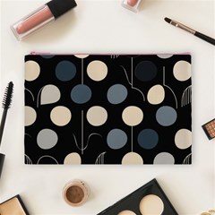 A Minimalist Pattern With Simple Lines And Shapes, Creating A Clean And Modern Aesthetic 03 Cosmetic Bag (Large) from ArtsNow.com Front