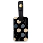 A Minimalist Pattern With Simple Lines And Shapes, Creating A Clean And Modern Aesthetic 03 Luggage Tag (one side)