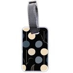 A Minimalist Pattern With Simple Lines And Shapes, Creating A Clean And Modern Aesthetic 03 Luggage Tag (two sides)