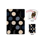 A Minimalist Pattern With Simple Lines And Shapes, Creating A Clean And Modern Aesthetic 03 Playing Cards Single Design (Mini)