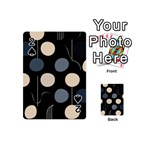 A Minimalist Pattern With Simple Lines And Shapes, Creating A Clean And Modern Aesthetic 03 Playing Cards 54 Designs (Mini)