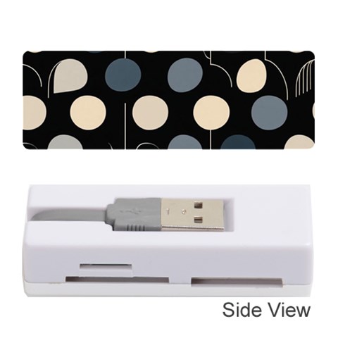 A Minimalist Pattern With Simple Lines And Shapes, Creating A Clean And Modern Aesthetic 03 Memory Card Reader (Stick) from ArtsNow.com Front