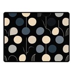 A Minimalist Pattern With Simple Lines And Shapes, Creating A Clean And Modern Aesthetic 03 Two Sides Fleece Blanket (Small)