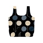 A Minimalist Pattern With Simple Lines And Shapes, Creating A Clean And Modern Aesthetic 03 Full Print Recycle Bag (S)